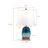 Dungannon 20.5" Coastal Glass Table Lamp 3-Way Dimmable with USB Soft Lighting for Bedroom Living Room