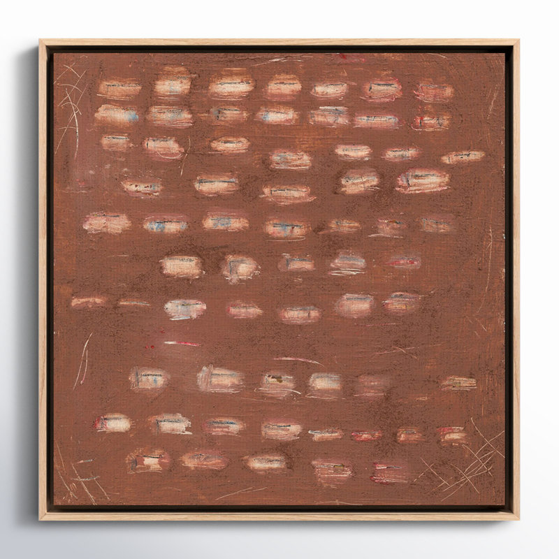 Cinnamon Kiss Print by Jamie Beckwith, White Oak Framed, 32" H x 32" W