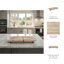 Sagebrook Home 18" Gorda Crackle Travertine Tray