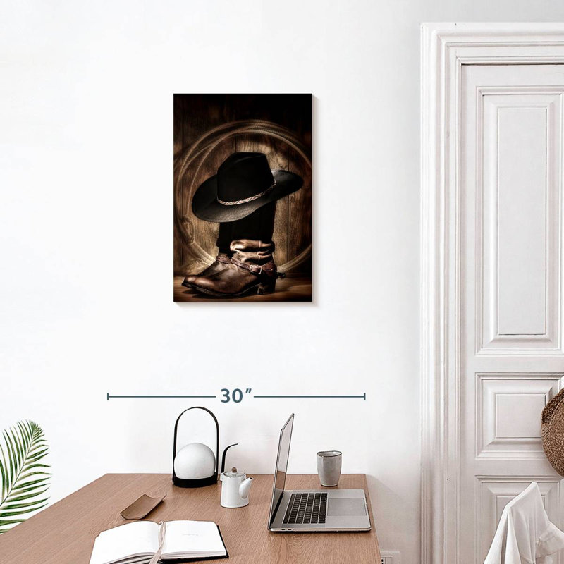 Lelar Western Rodeo Ready, 24" H x 16" W