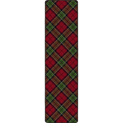 Ligaya Christmas Plaid Area Rug