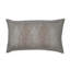 Coussin de Noël brodé Festive Trees, 12 par 20 pouces, gris