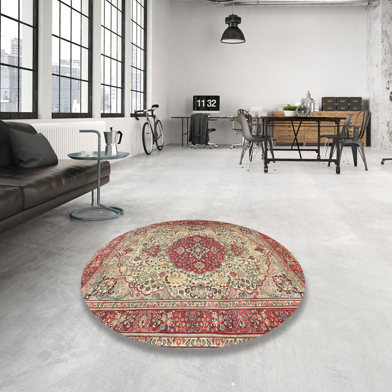 Oriental Indoor Rug, Round 8'