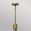 Poulan 7 - Light Bronze Cluster Pendant