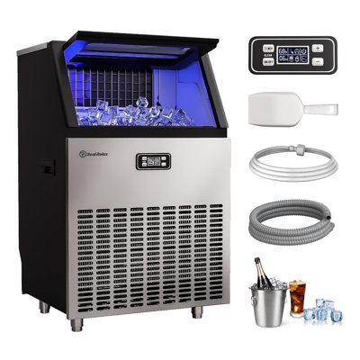 HZB-120F Ice Maker (US Standard, 3A Packaging) Double Carton REAL RELAX