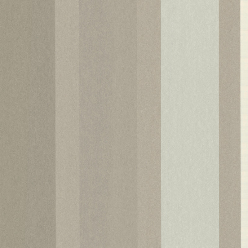 Beloit Non-Pasted Striped Wallpaper Roll, Taupe