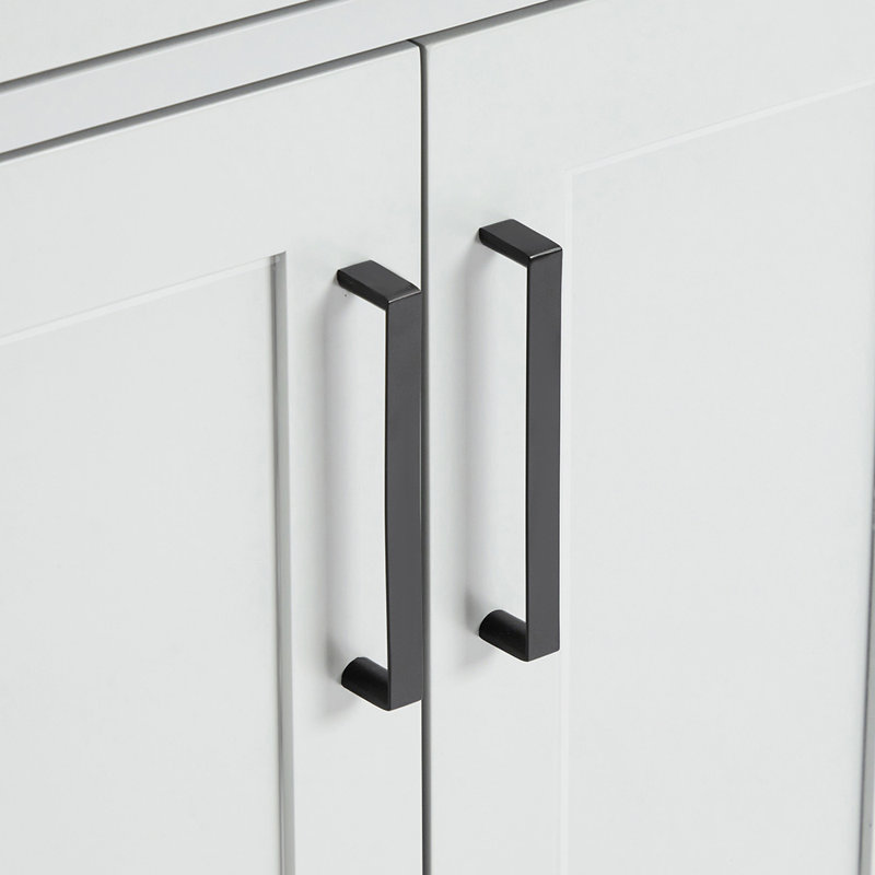 Base de meuble-lavabo simple 36 po Osoria, Gris