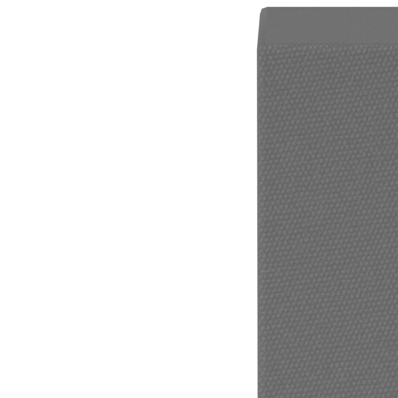 Tapis gris abstrait touffeté à la main, Rectangle 4 pi x 6 pi
