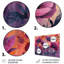Décoration mauve délicate mauve rouge - coquelicots-1178663019-1178663020