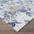Nicole Floral Bone Multicolor Performance Area Rug-1531574931