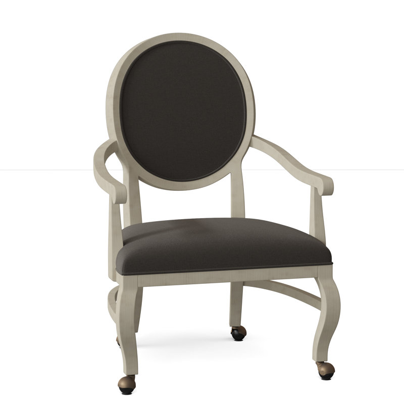 Oakland Upholstered Arm Chair, Hazelnut (8794 17), Almond Buff