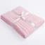 Knitted Throw Blanket, 100% Pure Cotton Throw Blanket, Machine Washable, Comfortable - NTBAY-780923313-789013801