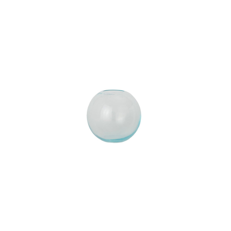 Vase de table Aurora, H 6 po x l 6 po x P 6 po, Ciel