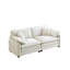 Canapé 2 places chaleureux et confortable avec 4 coussins rembourrés-2052440834
