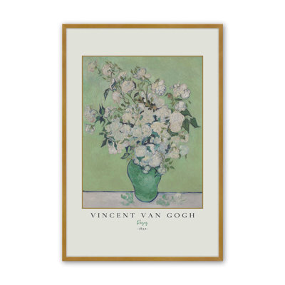 Van Gogh's Roses 1890 Print