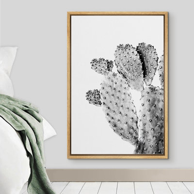 " Flat Cactus With Buds "
