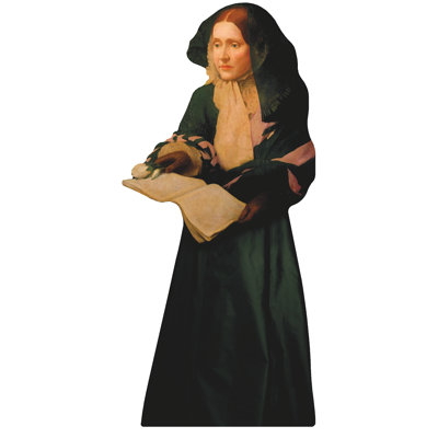 Julia Ward Howe Cardboard Standup