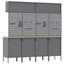 Work Cabinet Set with Storage Manual-268644063