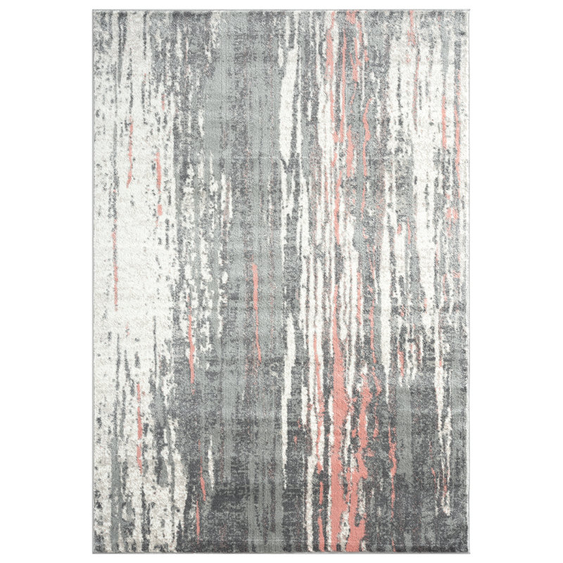 Abstract Indoor Rug, Rectangle 6' x 9'