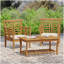2 CHAISES CLUB CAYDON + TABLE