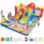Kids Inflatable Water Park Bounce House with Slide, Splash Pool & Basketball Hoop – 15.4' Backyard Outdoor Playset for Toddlers & Kids