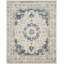 Tapis oriental ivoire et bleu Annette-22734816