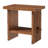 23.62" Solid Wood End Table, Farmhouse Small Bedside Table With Storage For Living Room-122419540