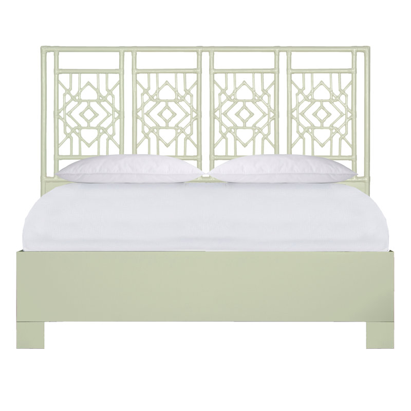 Tulum Bed, King, Celery Green