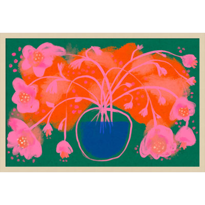 Galya "Pink Flower Bouquet" Print