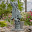 Statue de jardin féerique en magnésium avec panier-1456297573