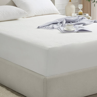 Ice Cooling Tencel Waterproof Mattress Protector