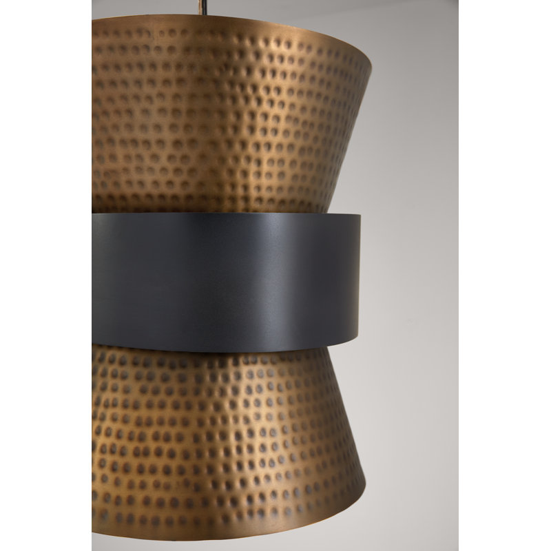 Luminaire suspendu en forme de cloche unique à 1 lumière Indépendant