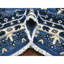 Tapis oriental en laine douce 9 pi 2 po x 11 pi 6 po Peshawar