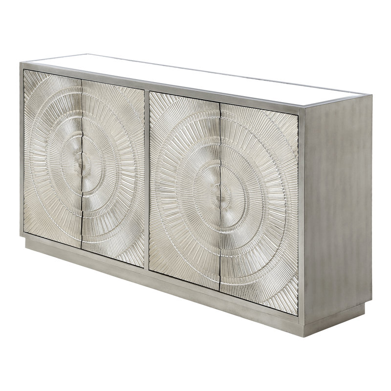 Tolbert 160cm Sideboard, Silver