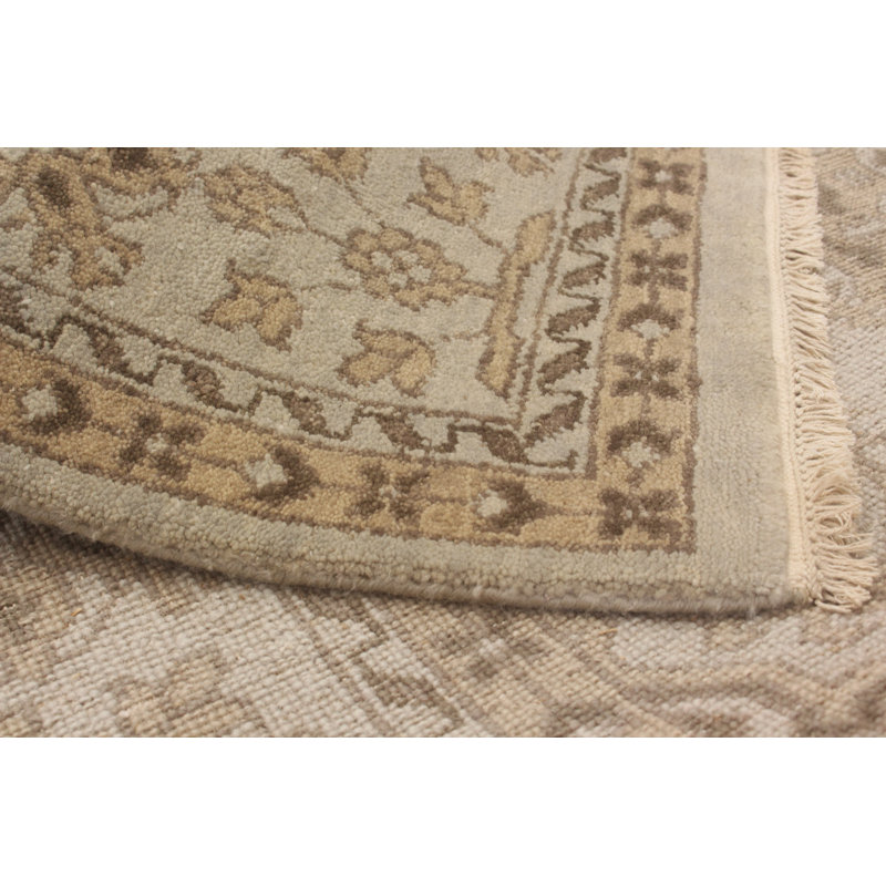 Donahoe One-of-a-Kind Rectangle 8' X 10' New Age Wool Area Rug in Gray