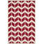 Chevron Wool Hand Woven Area Rug-15827896
