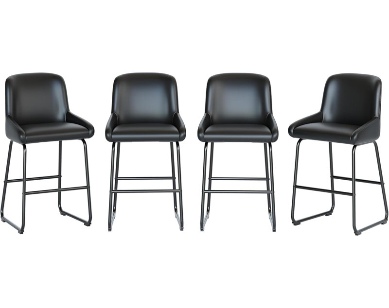 Outdoor Stool, Black