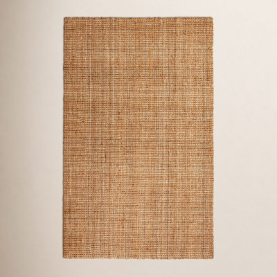 Asta Hand Loomed Jute / Sisal Brown Rug