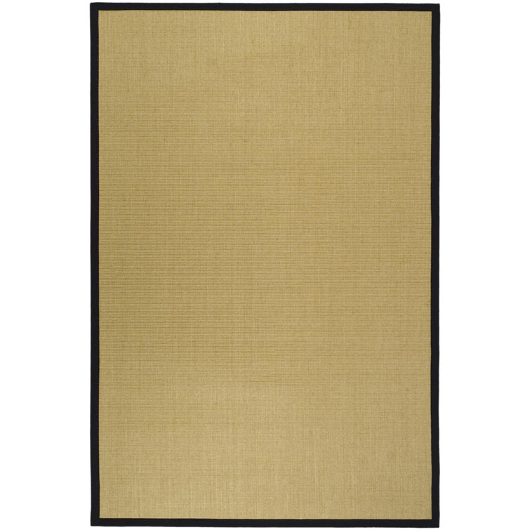 Auckland Jute Maize/Black Area Rug