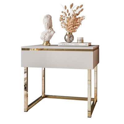 Annamaija Bedside Wood Table