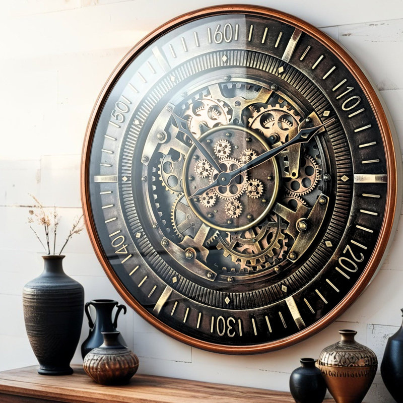Solid Wood Wall Clock