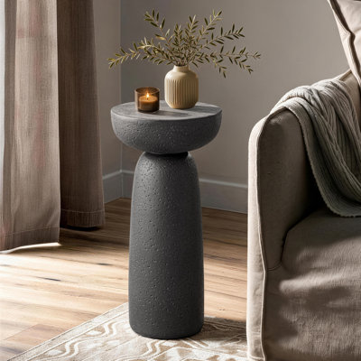 Table d'appoint ronde 24,6 po