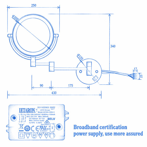 Dimensions du produit