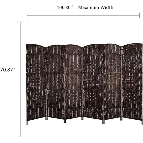 Bay Isle Home™ 6 Panel Room Divider - Wayfair Canada