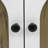 2-Tone Curved Entryway Cabinet With Hooks-1446305955