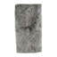 Handmade Sheepskin Steel Gray Rug-124931101