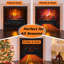 26 in. Electric Fireplace Insert with 5 Flame Colours & 5 Brightness, Timer, Realistic Ember Bed Fireplace Log Heater