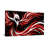 Animals Red White And Black Phoenix Artwork-1483590880