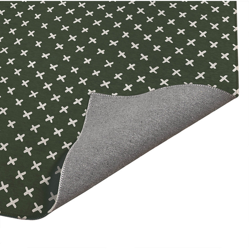 Tapis de cuisine Criss Cross, Rectangle 4pi x 6 pi, Chimichurri