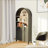 61" Tall Arched Cabinets